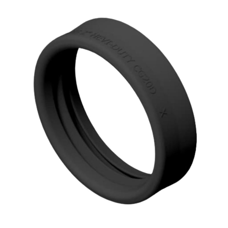 Con Forms 5" Snap Clamp Coupling Gasket Hevi-Duty Concrete Pumping Placing Line Replacement Rubber Gasket, Box of 4 (CG50D-4) - Image 1